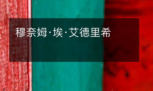 穆奈姆·埃·艾德里希